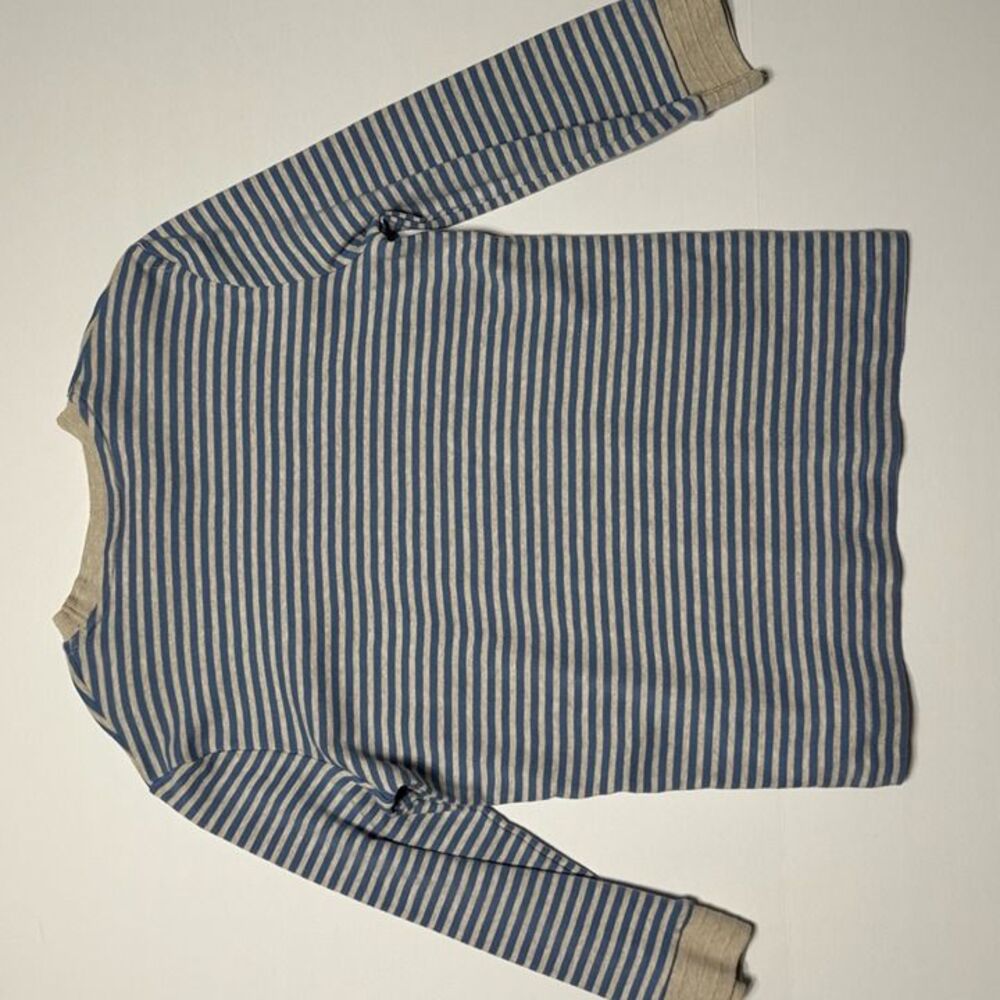 Lauren Ralph Lauren Girls Striped Long Sleeve Shirt Size M